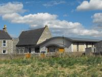 Church Hall and Church from south
